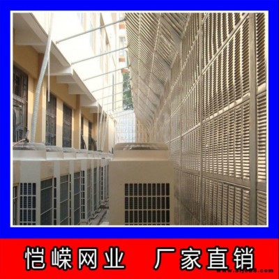 恺嵘厂家直销高速公路隔音屏障 公路透明声屏障道路金属百叶孔隔音墙护栏