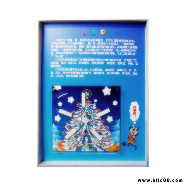 HQ皓奇 壁挂式 LED    社区科技馆  科技展品  科普器材