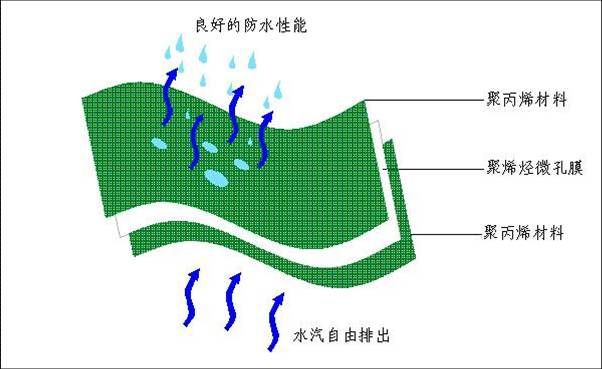 厂家直销0.49mm防水透气膜阻燃型防水透气膜木结构钢结构高透气型示例图5