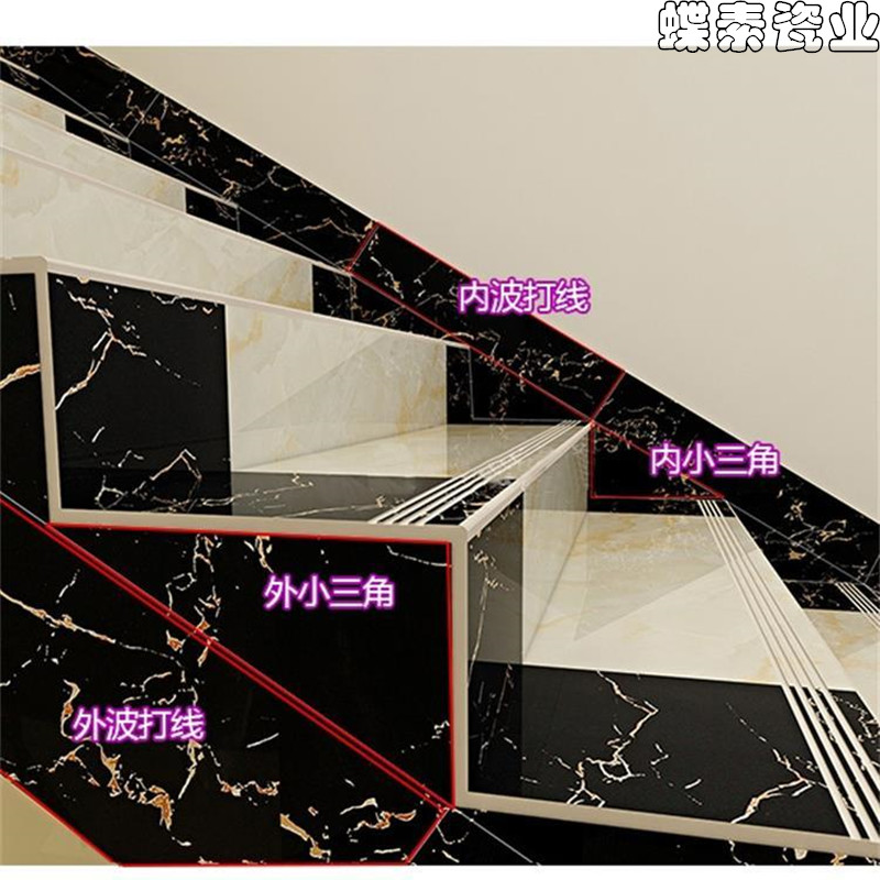 辽宁丹东抛釉台阶砖工程楼梯地板砖质量好价格低