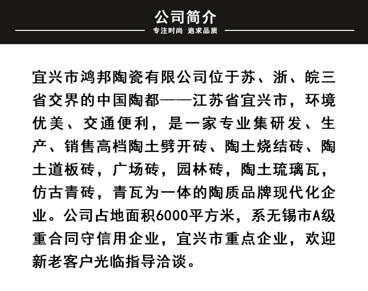 厂家直销 劈开砖 外墙砖 烧结砖 陶土砖 宜兴烧结砖 霹雳砖示例图8