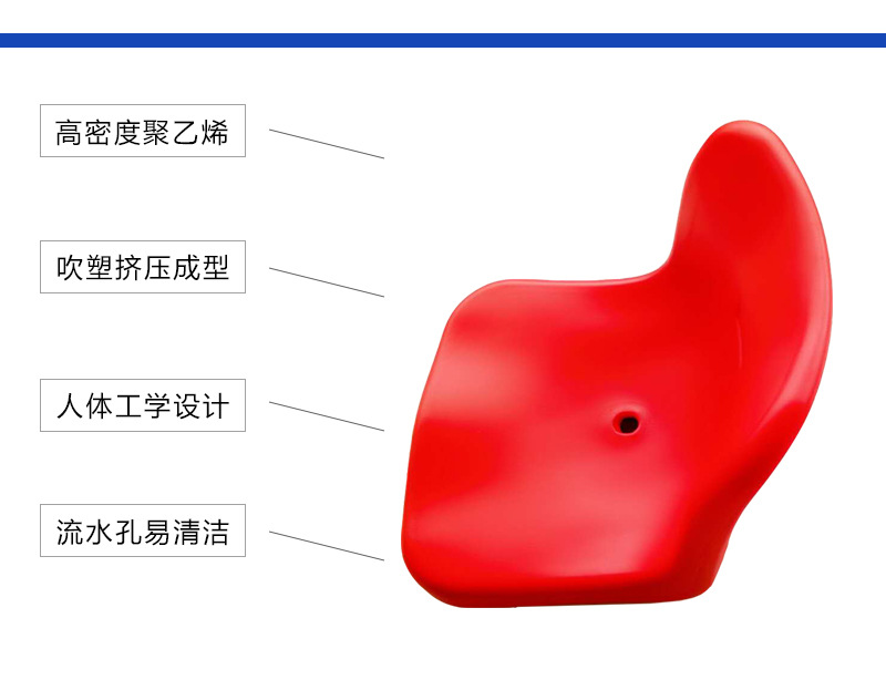 水泥台阶固定座椅 排椅等候椅 水泥台阶直立腿座椅 球场固定座椅示例图14