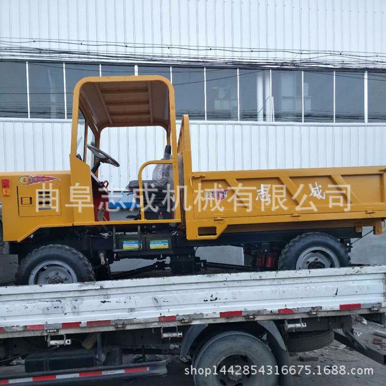 广西热销四轮农用车 建筑工地砂石运输车 矿用四不像结实耐用示例图17