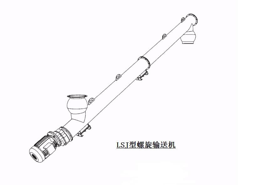 建筑螺旋输送机建设机械输送机石灰水泥绞龙上料机