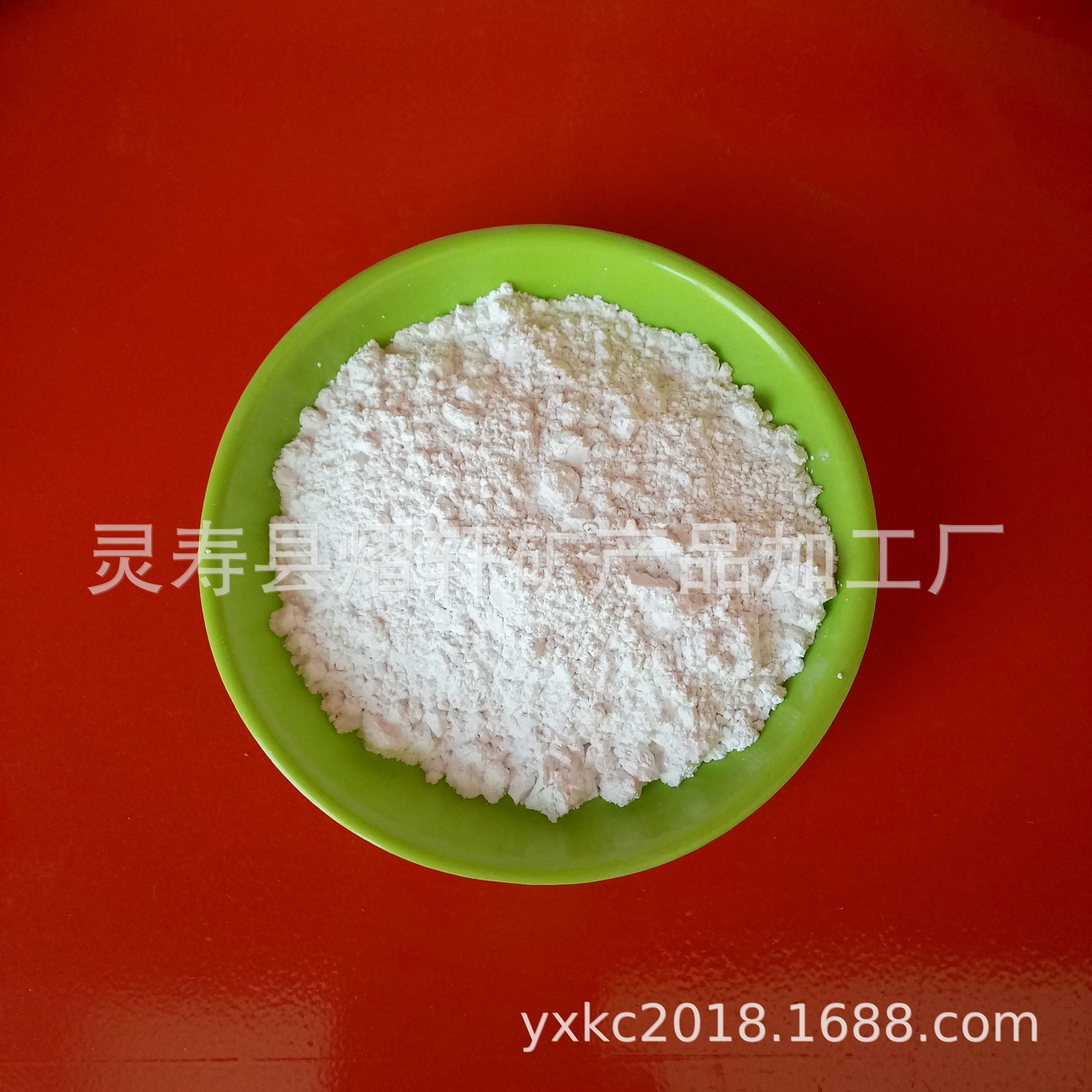 食品级二水石膏 软石膏 水石膏 生石膏 二水硫酸钙 天然石膏粉示例图3