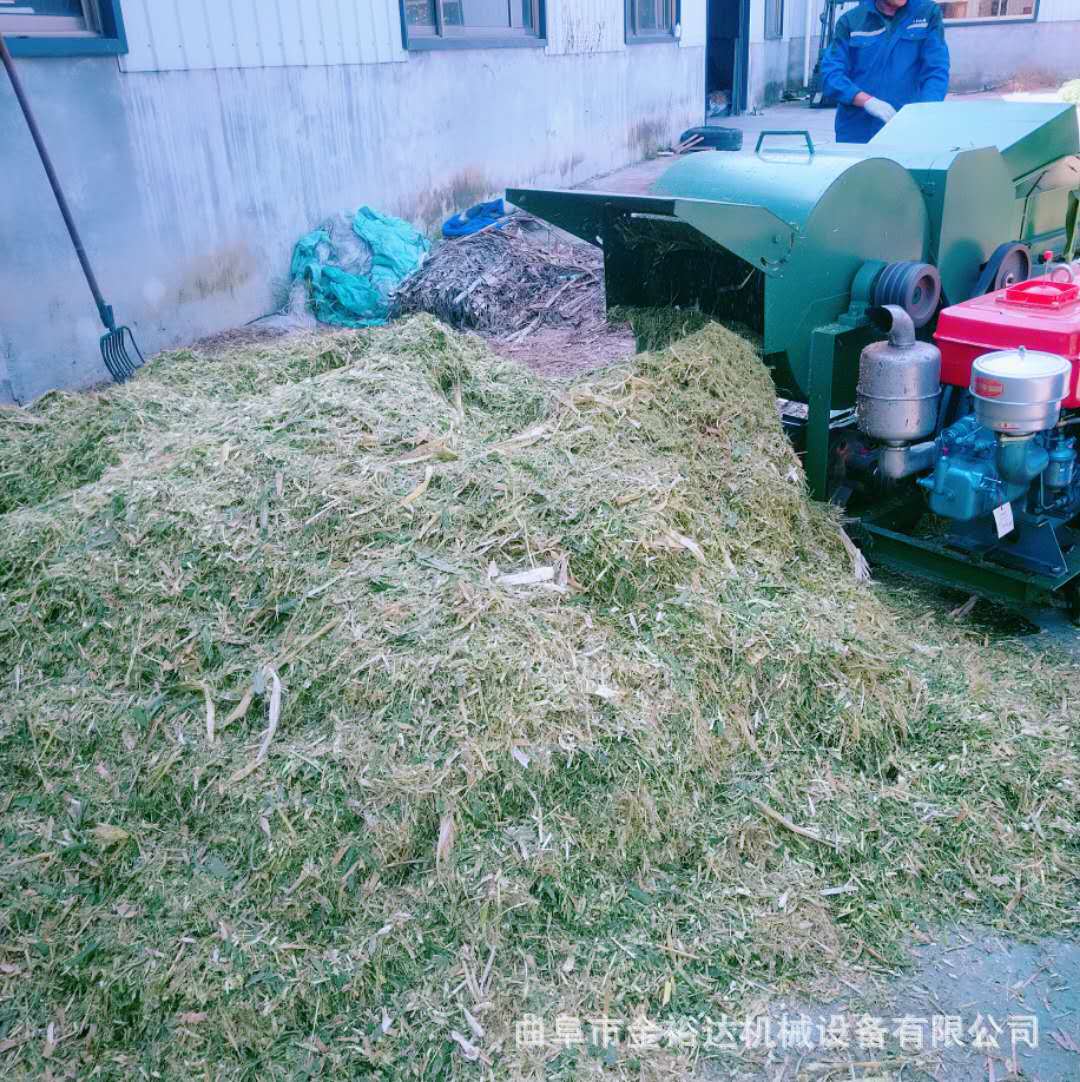 铡草机玉米秸秆粉碎机 青饲料揉丝机 铡草粉碎机 农牧养殖机械设备 厂家供应示例图3